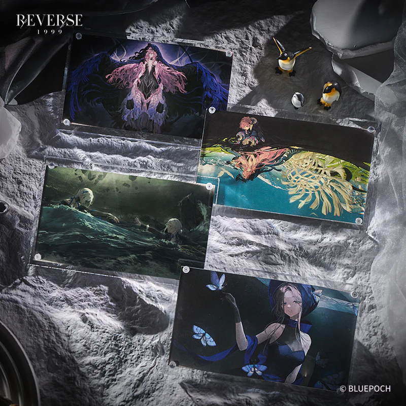 Reverse: 1999"Paradise Regained" Illustration Postcard Packs - Image 3