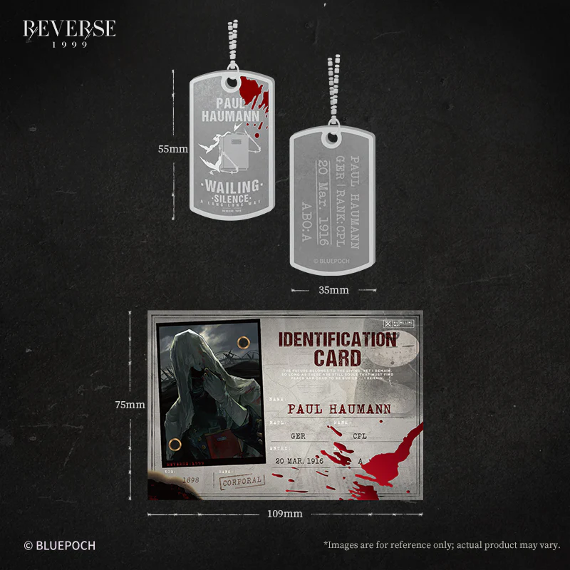 Reverse: 1999 "Homecoming Eulogy" Metal Pendant Set - Image 5