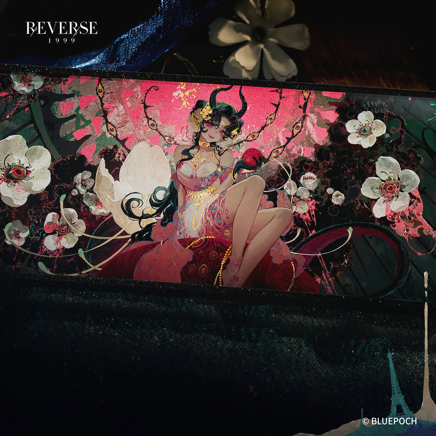 Reverse: 1999 "Vision of Fate" Double-Shiny Acrylic Shikishi Board - Image 3