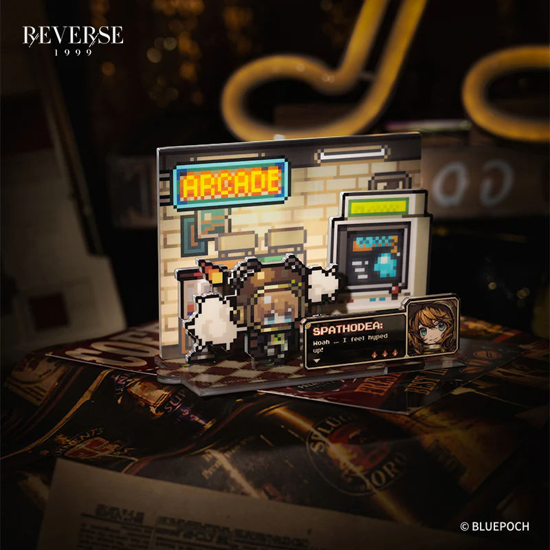 Reverse: 1999 "16-bit Revelry" Pixel Arcade Standees - Image 2