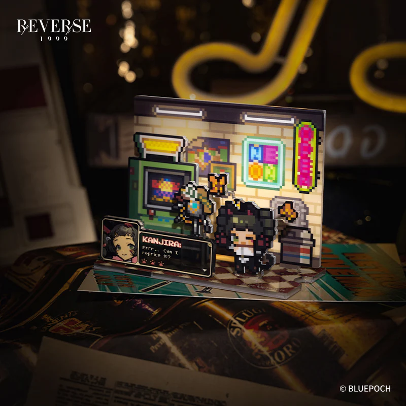 Reverse: 1999 "16-bit Revelry" Pixel Arcade Standees - Image 4