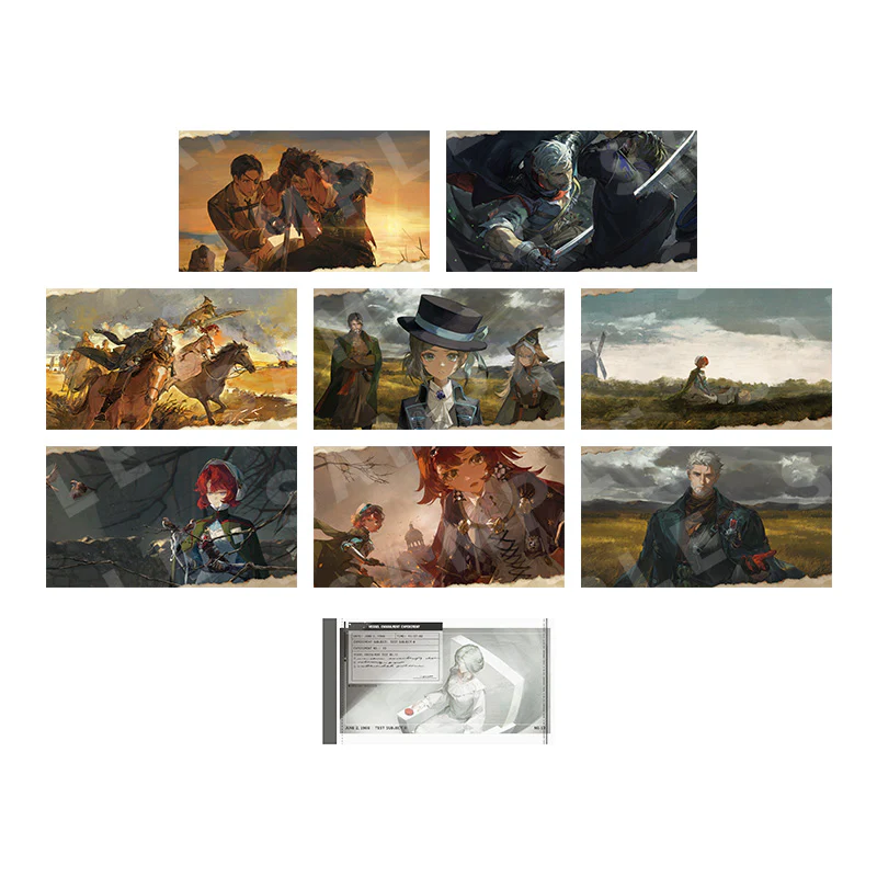 Reverse: 1999 "Слово о полку" CG Postcard Set - Image 5
