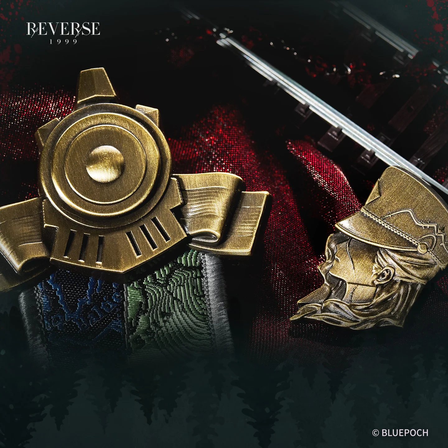 Reverse: 1999 "The Danube Dawn" Railroad Epaulette Charm - Image 3