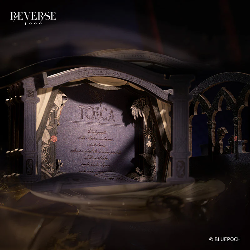 Reverse: 1999 "Behind the Shining Pearl" Wooden Opera House - Image 3