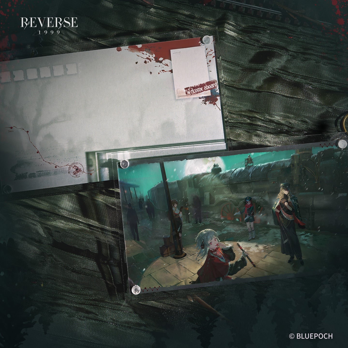 Reverse: 1999 "The Midnight Whistle" Illustration Postcard Packs - Image 3