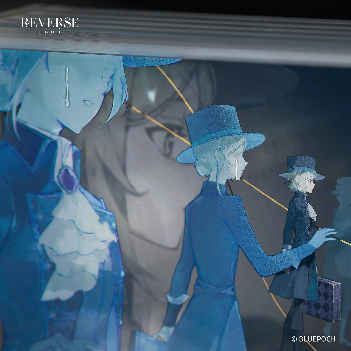 Reverse: 1999 "To You of the Future" Multi-Layer Acrylic Standee - Image 4