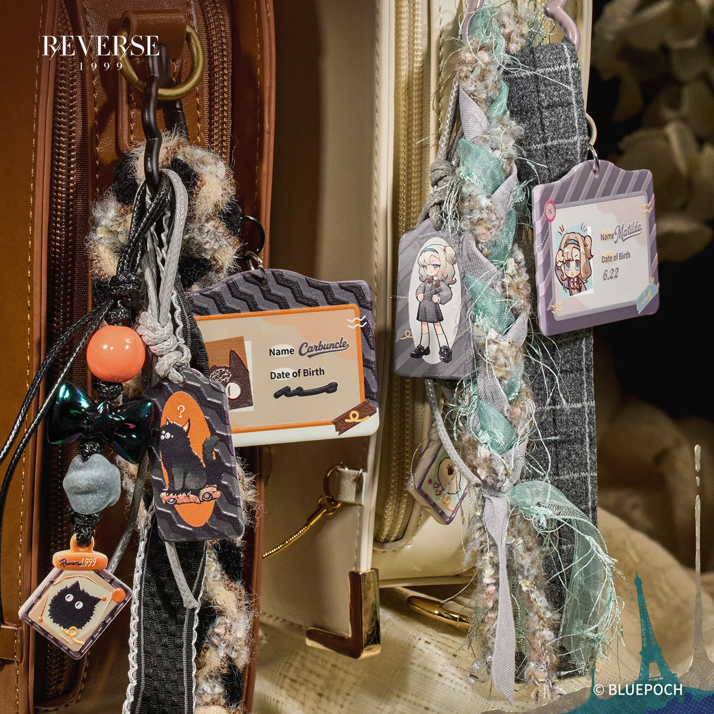 Reverse: 1999 "Little Travel Buddy" Character Lanyard - Image 3