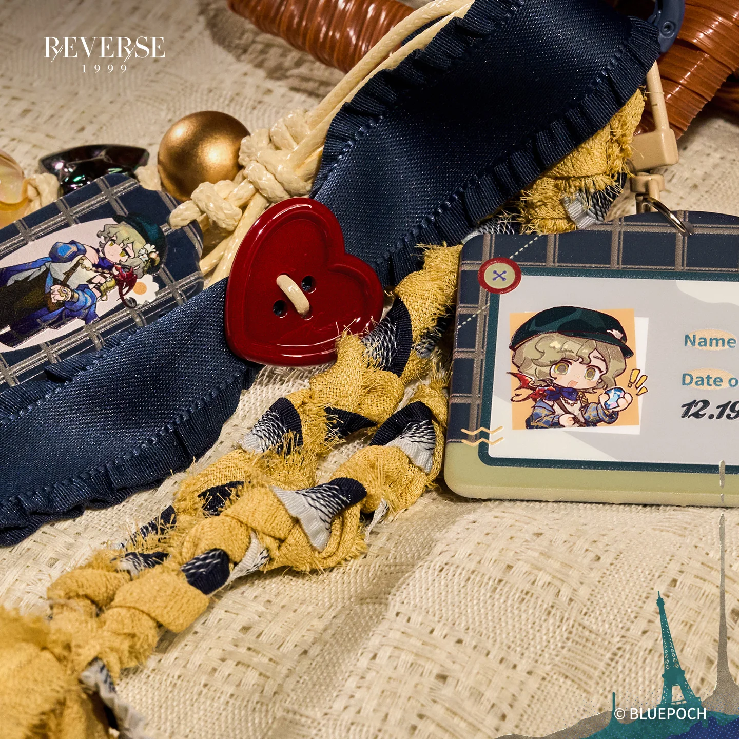 Reverse: 1999 "Little Travel Buddy" Character Lanyard - Image 5