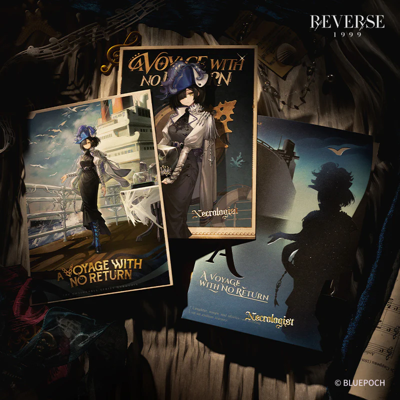 Reverse: 1999 "The Unsinkable" Character Garment Invitation Set - Image 5