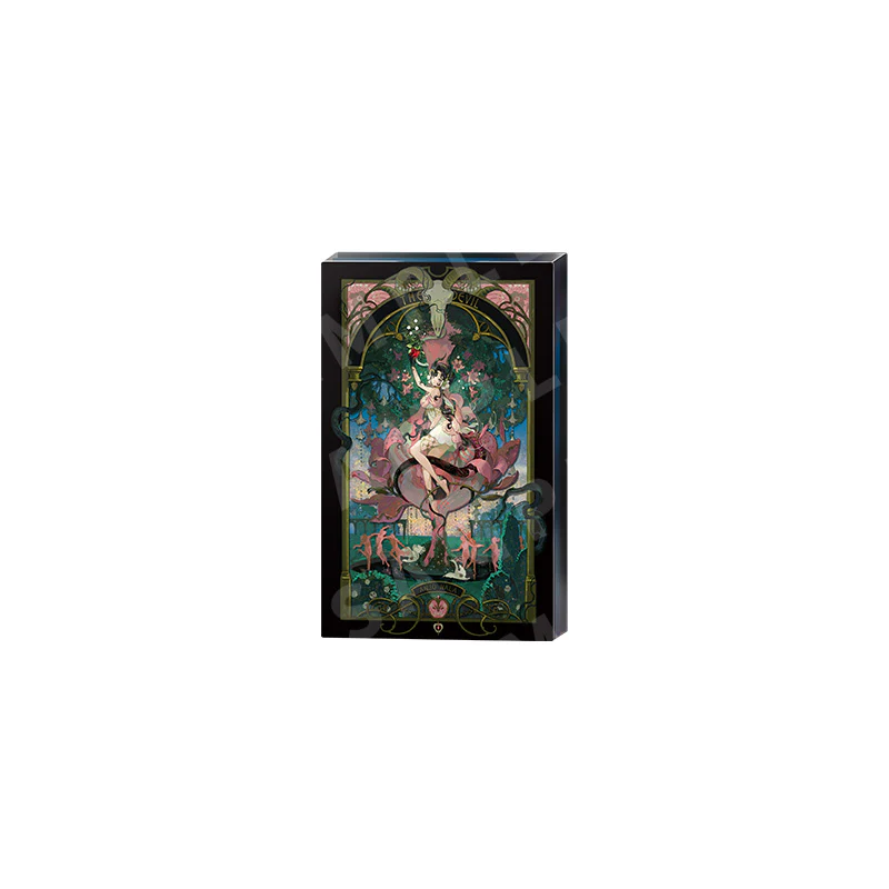 Reverse: 1999 "Forbidden Fruit" Anjo Nala Quicksand Acrylic Standee - Image 3