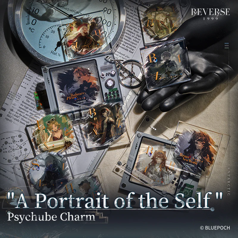 Reverse: 1999"A Portrait of the Self" Psychube Charm Replaceable Psychube Block