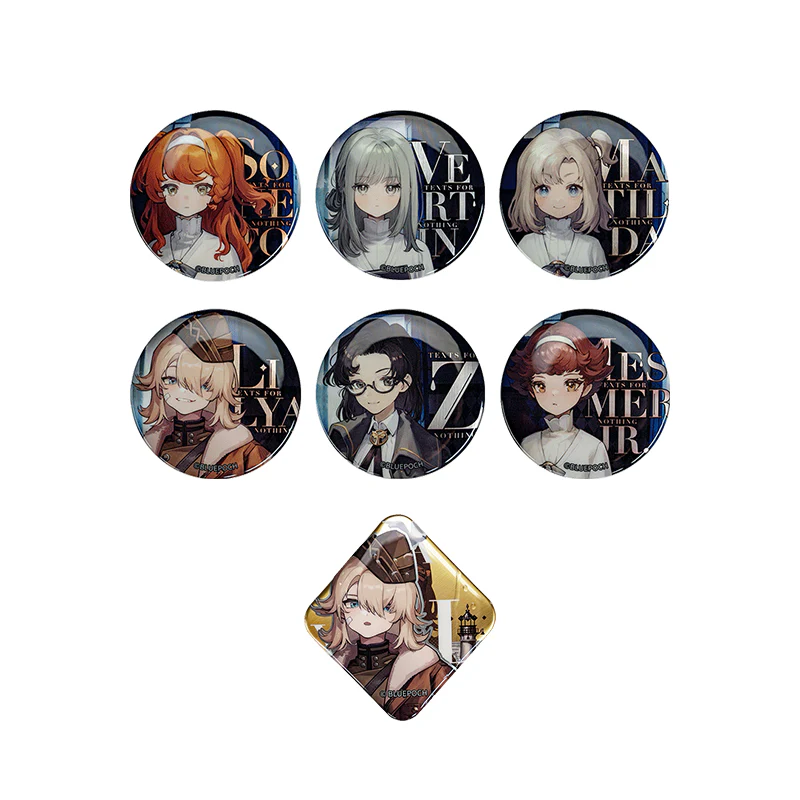 Reverse: 1999 *Reconstructed by the Rain* Series Fetured Badges - Image 8