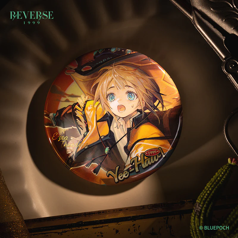 Reverse: 1999 "Route 77 Tales" Character Badges Argus/Tuesday/Barbara Isolde/Ezra/Blonney - Image 4