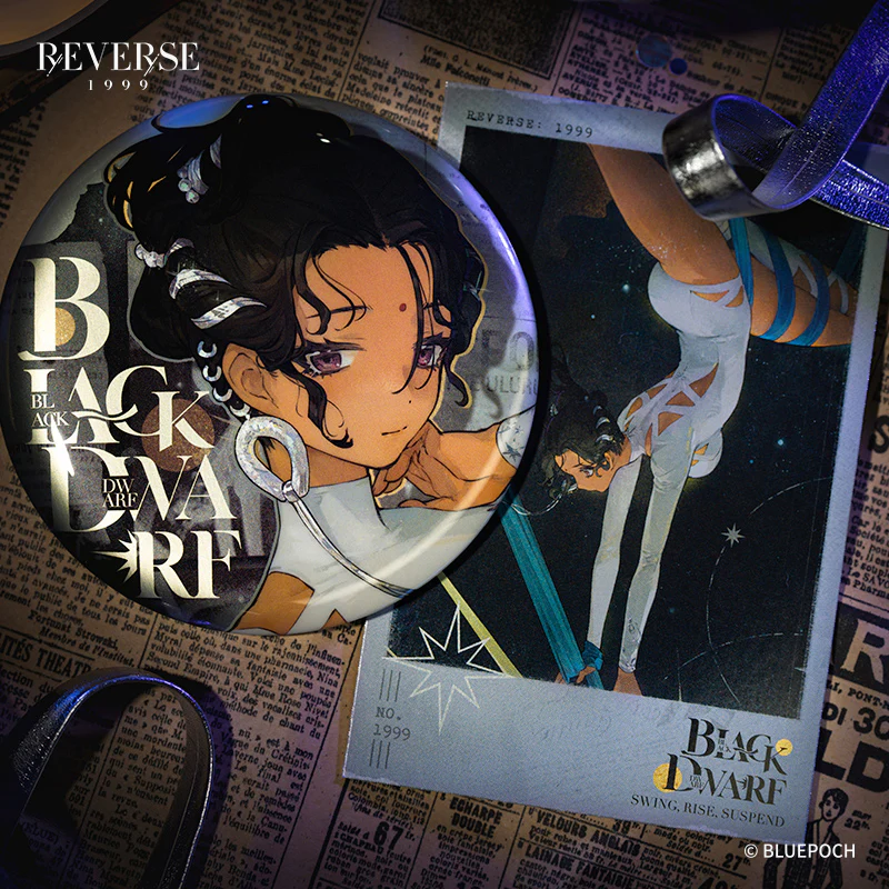 Reverse: 1999 "The Golden Party" Badge & Character Postcard Packs - Image 5