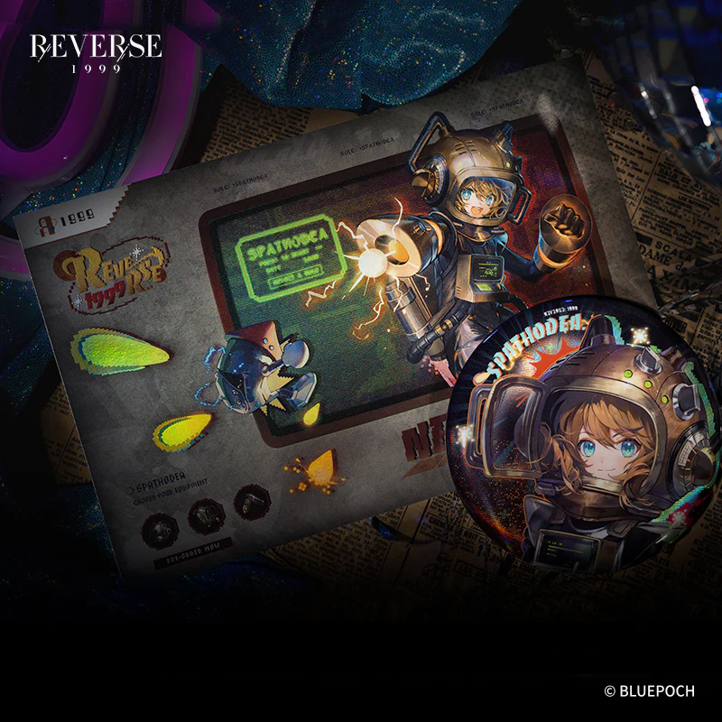 Reverse: 1999 "The Golden Party" Badge & Character Postcard Packs - Image 7