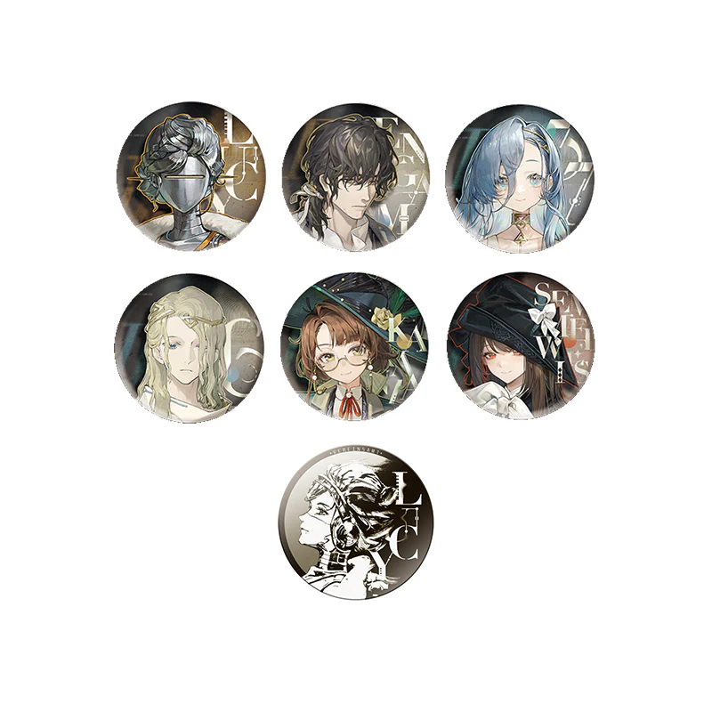 Reverse: 1999 *The Lone Way* Series Badges - Image 15