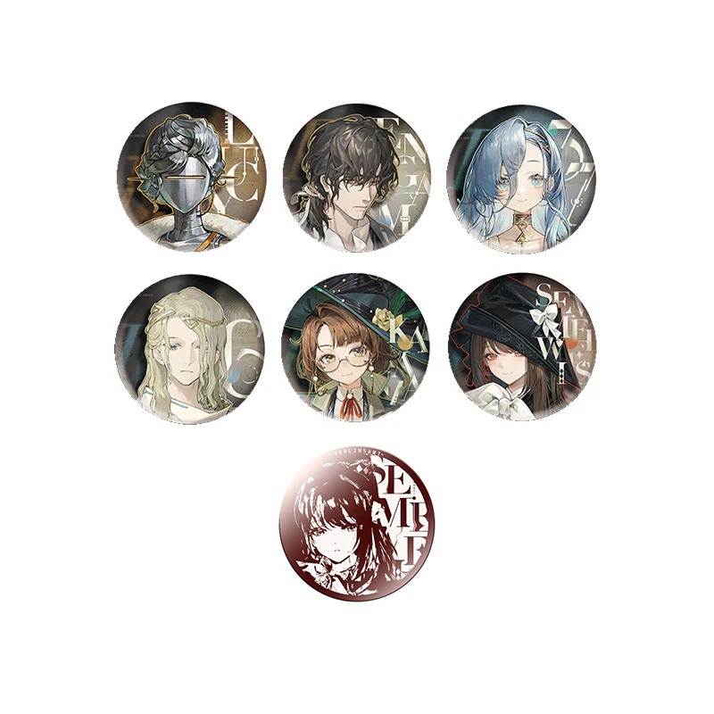 Reverse: 1999 *The Lone Way* Series Badges - Image 16