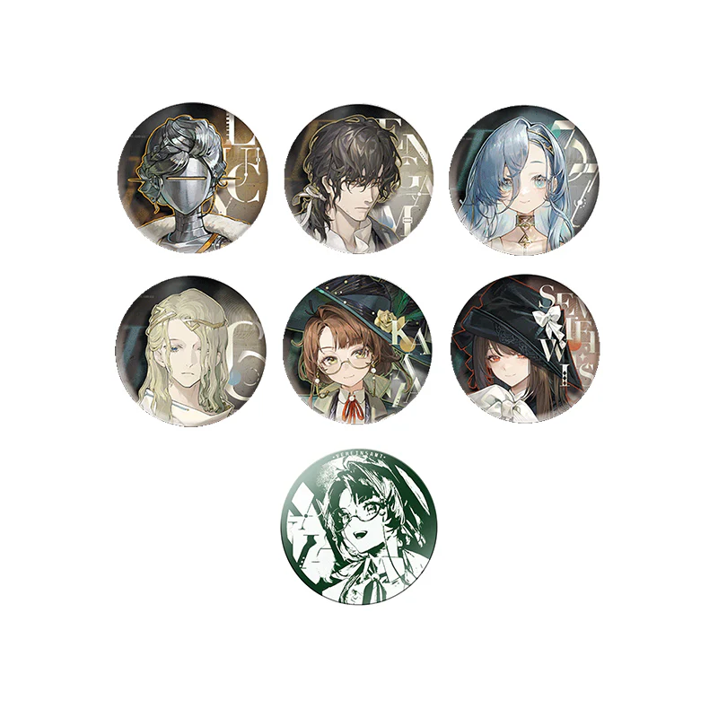 Reverse: 1999 *The Lone Way* Series Badges - Image 17