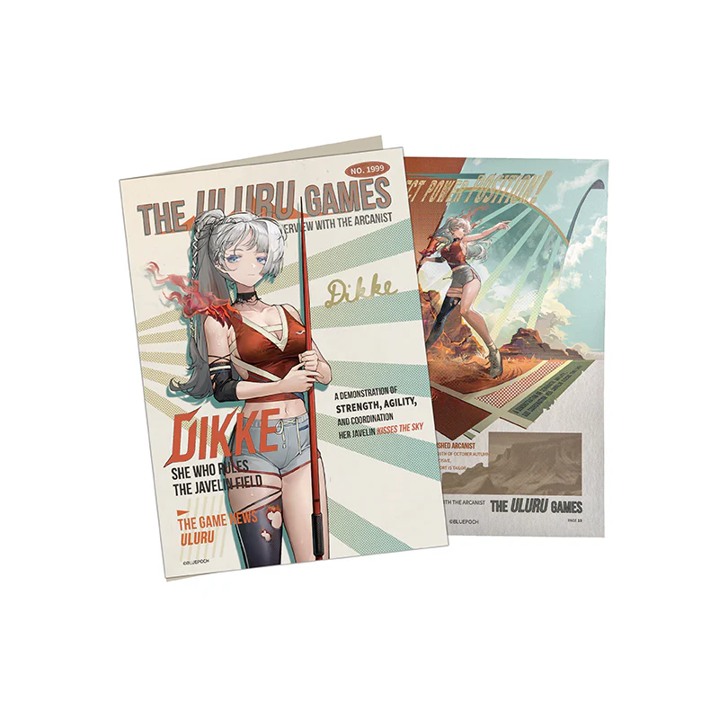Reverse:1999 "The Red Land" Series Character's Magazine Cutout Set - Image 3
