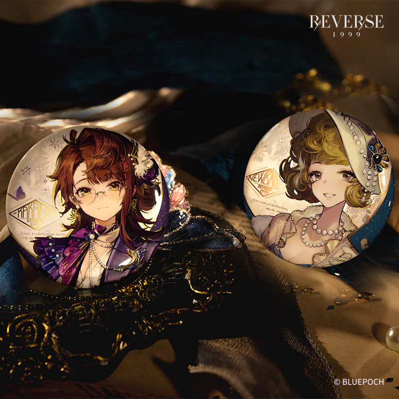 Reverse: 1999 "The Unsinkable" Character Garment Badges - Image 3