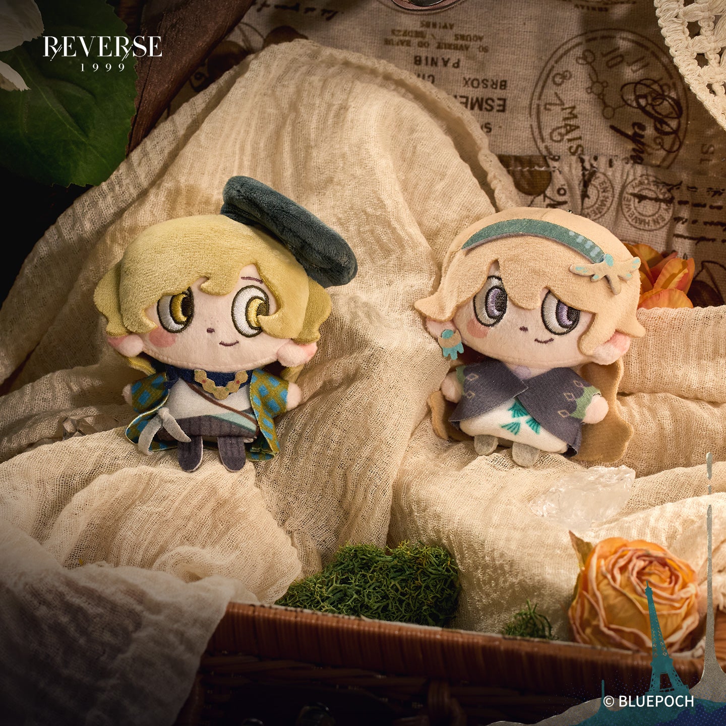 Reverse: 1999 "Fate on a Fingertip" Character Plush Finger Puppet - Image 3