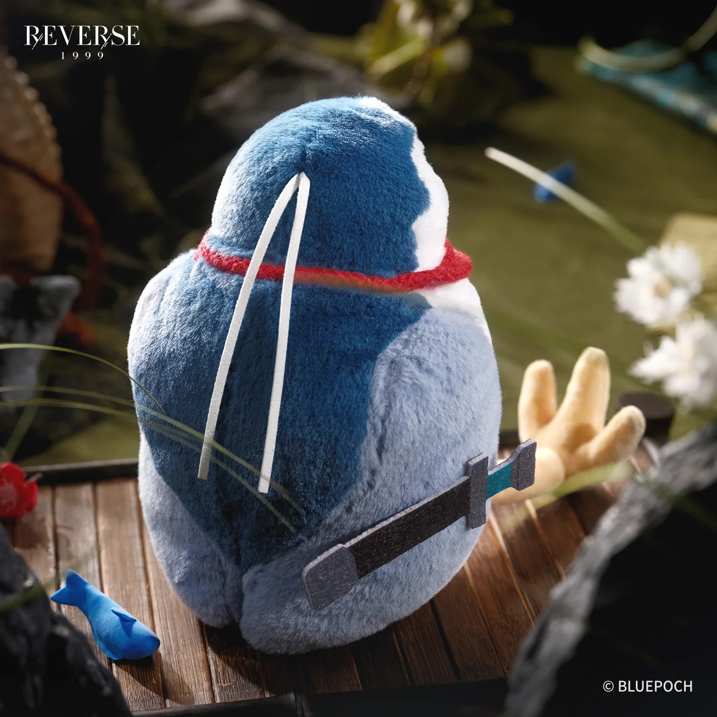 "Hungry Hungry Heron" Udimo Plushie - Image 3