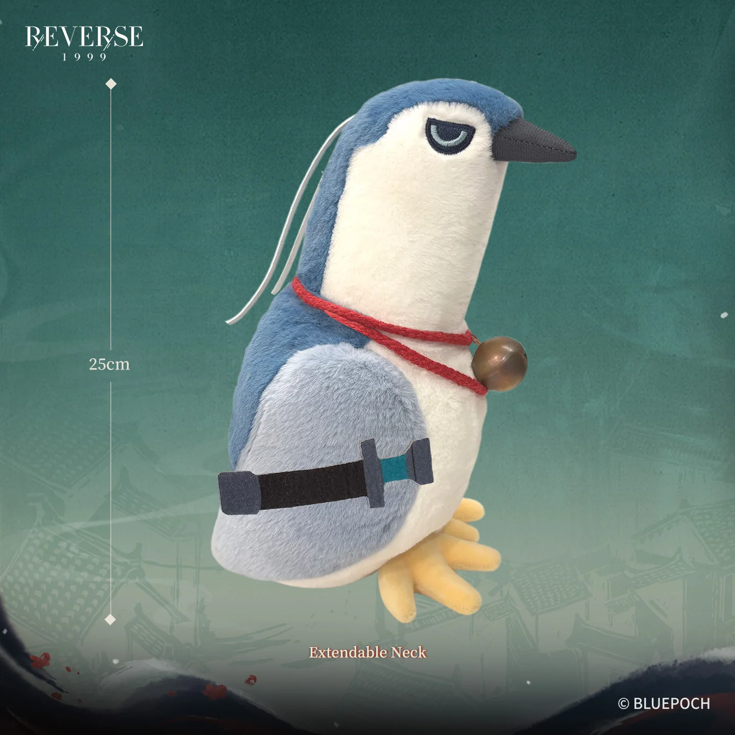 "Hungry Hungry Heron" Udimo Plushie - Image 5