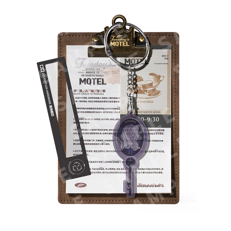 Reverse: 1999"Motel Check-In Guidelines" Customized Notepad - Image 10