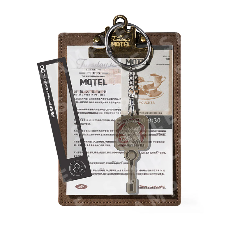 Reverse: 1999"Motel Check-In Guidelines" Customized Notepad - Image 11