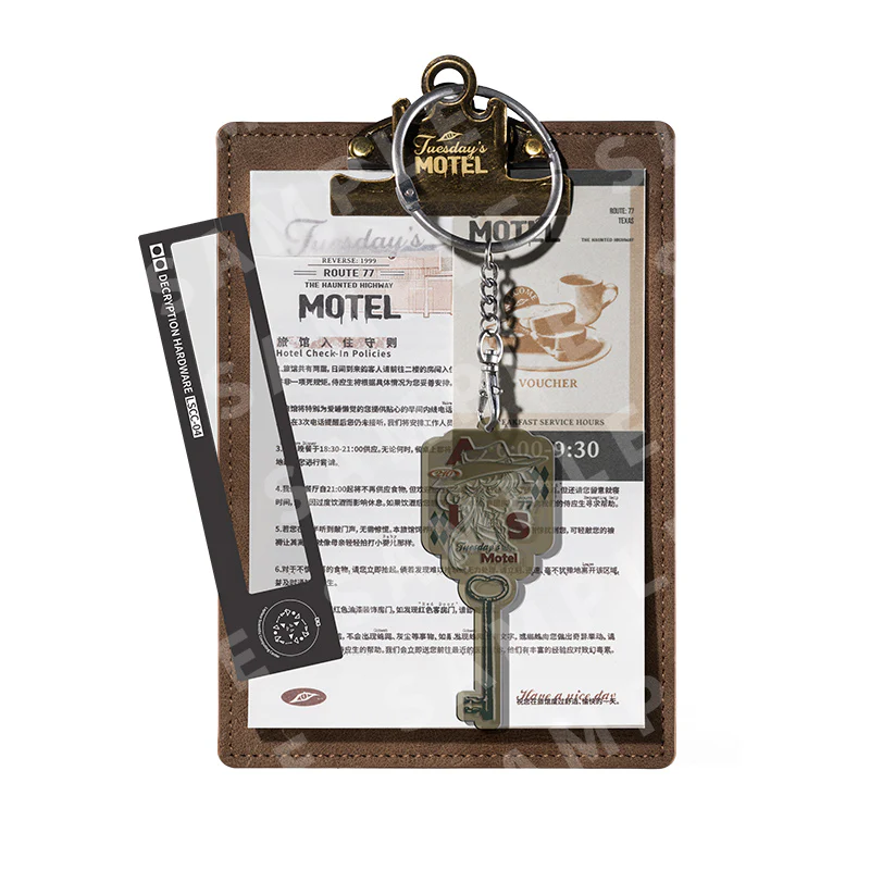 Reverse: 1999"Motel Check-In Guidelines" Customized Notepad - Image 9