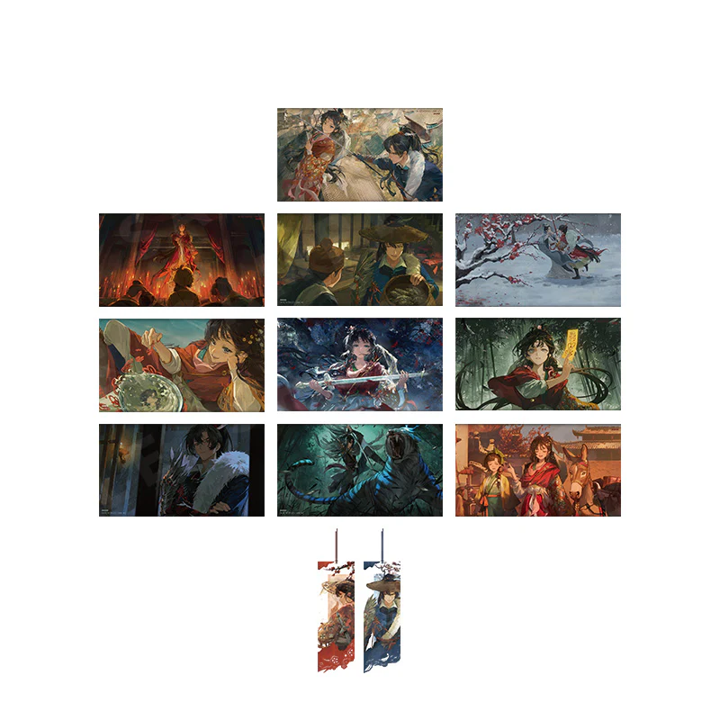 "Spring Unending" Illustration Postcard Packs: - Image 5