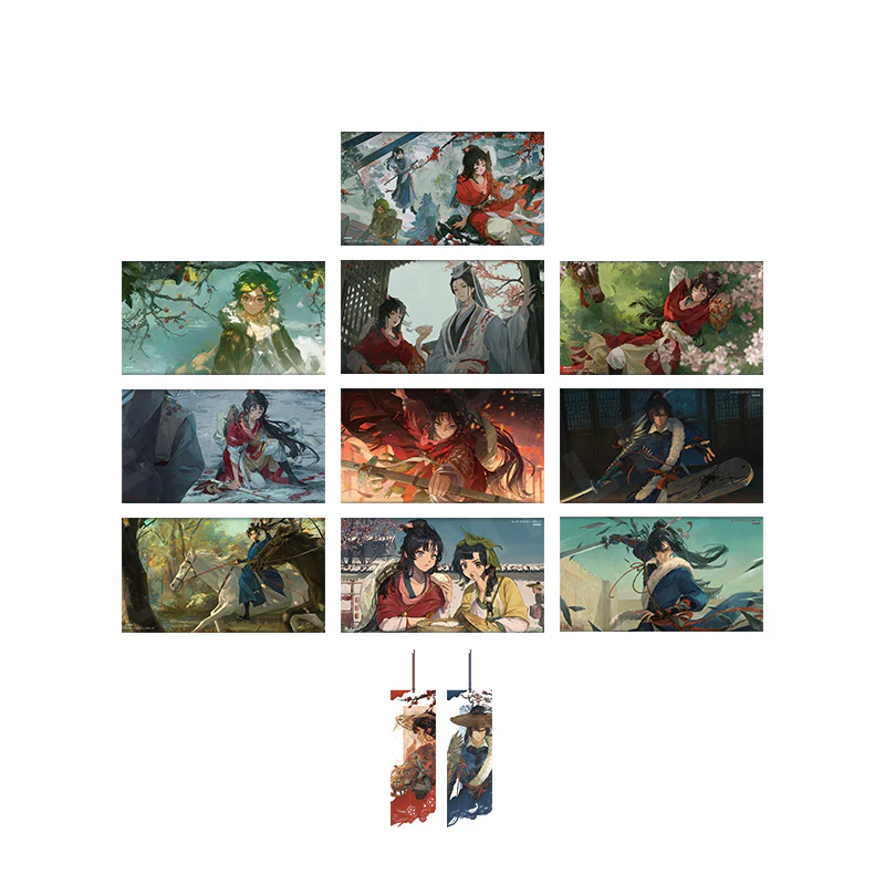 "Spring Unending" Illustration Postcard Packs: - Image 6
