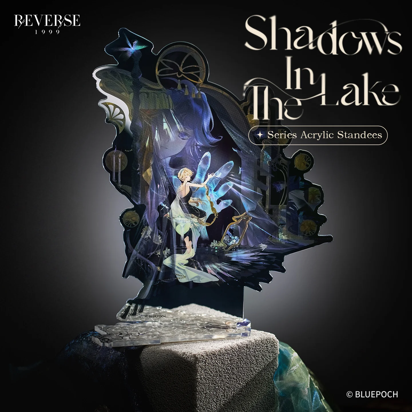 Reverse: 1999 "Shadows in the Lake" Series Acrylic Standees
