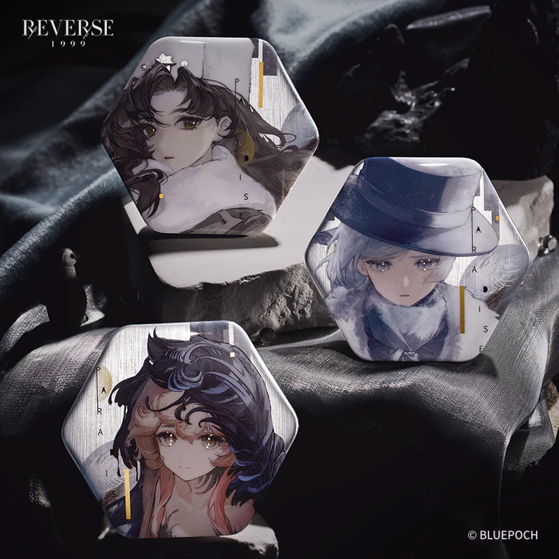 Reverse: 1999"Visitors to Paradise" Character Badges - Image 5